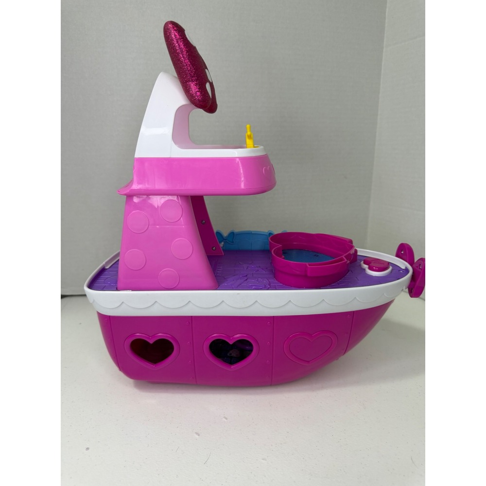 Disney Junior Minnie Mouse Bowdazzling Yacht Boat Sounds And Lights Boat Only - Picture 5 of 10